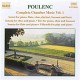 Poulenc: Complete Chamber Music Vol.1